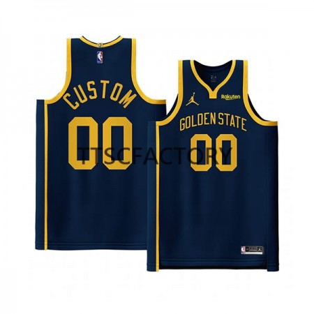 Dres Golden State Warriors Prilagođeni Jordan 2022-23 Statement Edition Navy Swingman - Muške